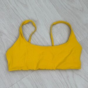 CRZ YOGA Yellow Sports Bra